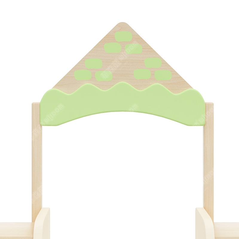 华森葳儿童家具 淘乐幼儿城堡入口-米色高清大图