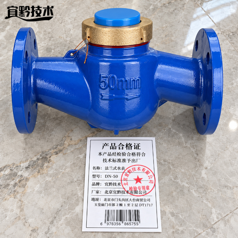宜黔技术 法兰式水表 DN-50 个高清大图