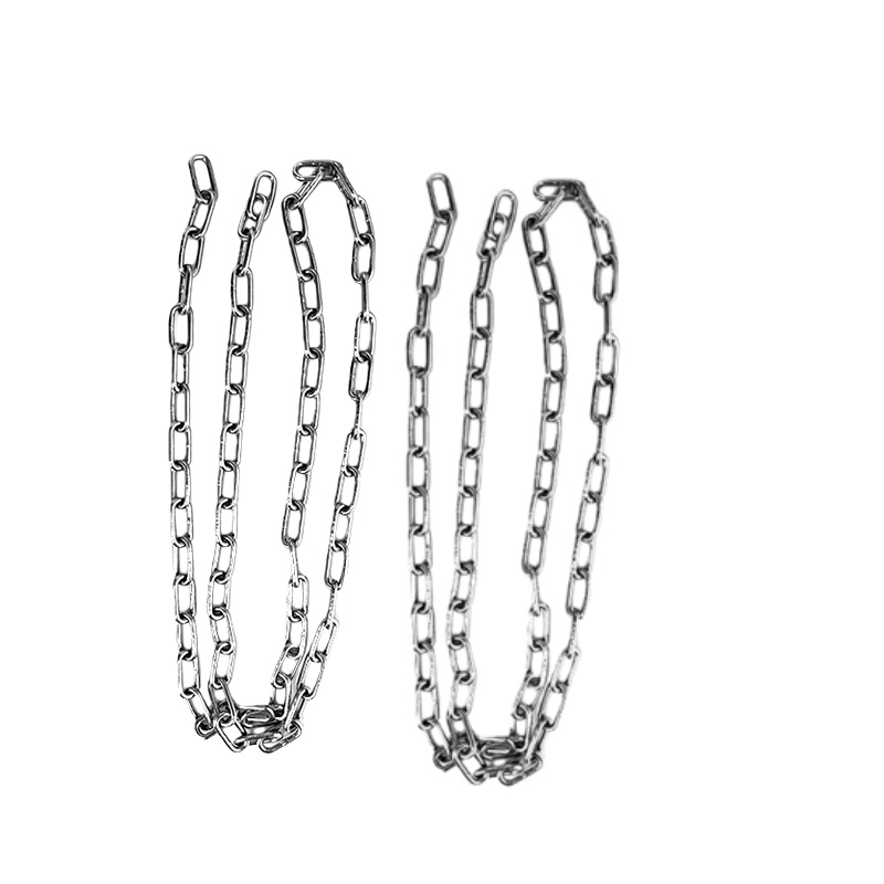 冰将 304不锈钢无缝扭链链条 米高清大图