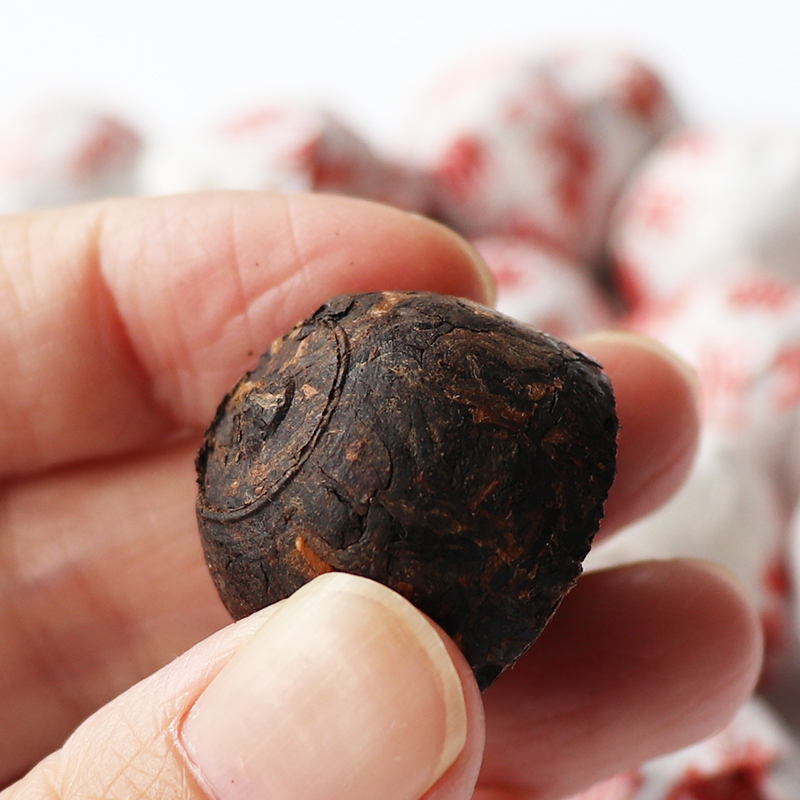 滇香阁迷你沱茶15粒(75g) 盒装 云南勐海 高山普洱熟茶 传统工艺醇香无添加
