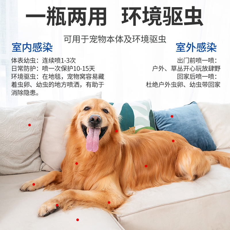 csy宠物植物趋避剂-3瓶+狗项圈1梳子1