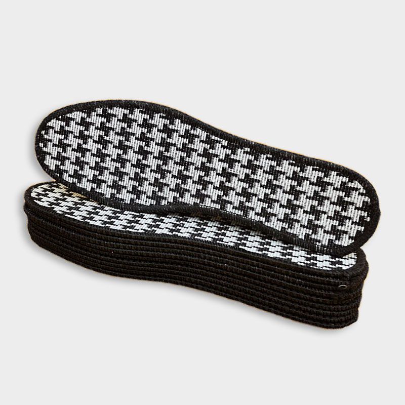 足乐竹炭防臭鞋垫男女士透气吸汗运动减震软底舒适除臭留香防脚臭垫子