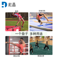 杜晶 DJ-DD212训练折叠体操垫跳高垫体测防护垫仰卧起坐防护垫200*100*10cm两折 5个装