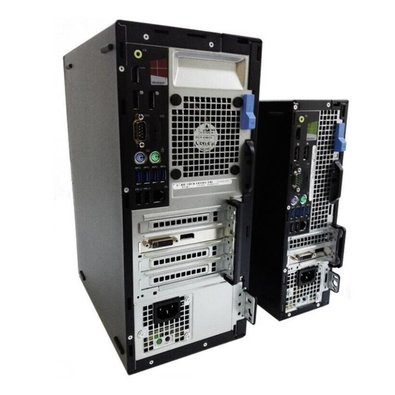 戴尔Optiplex3080台式电脑23.8英寸(I5-10500 8GB 256GB+1TB DVD光驱 无线键鼠)
