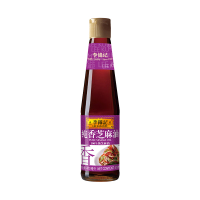 李锦记纯香芝麻油410ml*2瓶提味增香 小磨香油 调料凉拌菜拌面麻油