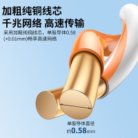晶华 六类工程级无氧铜箱线 千兆高速网络非屏蔽双绞线 千兆布线工程监控办公网线 蓝色305米 P614Y