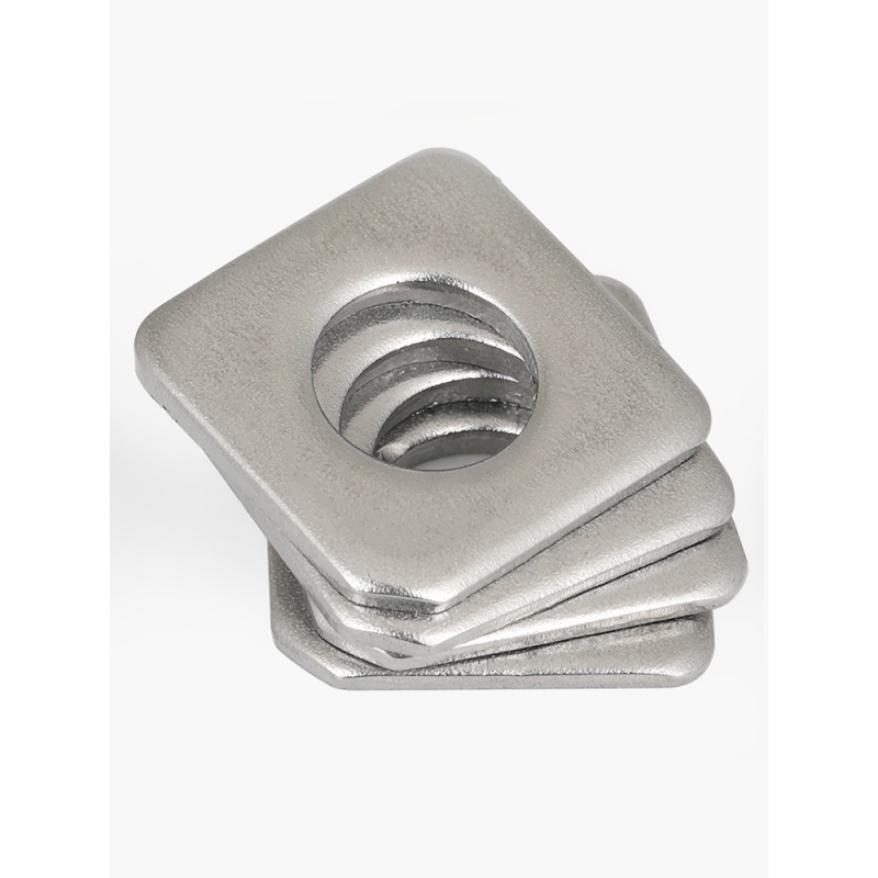 gb853 304/316方斜垫圈钢用不锈钢方斜垫片缺角平垫m8m10m16m20