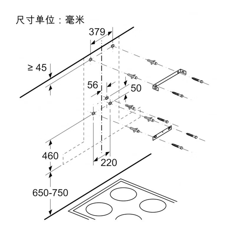 西门子5D抽油烟机 LC52B4V69W 变频电机智能自清洁24m³大吸力高清大图