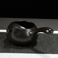 苏氏陶瓷陶瓷茶壶 煮茶器 侧把壶煮茶壶 侧把壶(黑色)