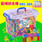 儿童益智立体积木魔术棒拼图玩具 1-2-3岁宝宝积木4-6周岁男女孩玩具