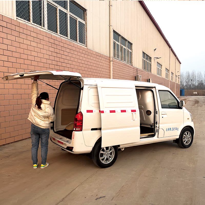 婉晨推荐 电动高速锂电瓶新能源汽车三元锂电瓶陕汽电牛二号新能源拉货货运快递用车绿牌国家新能源补贴汽车货车图片