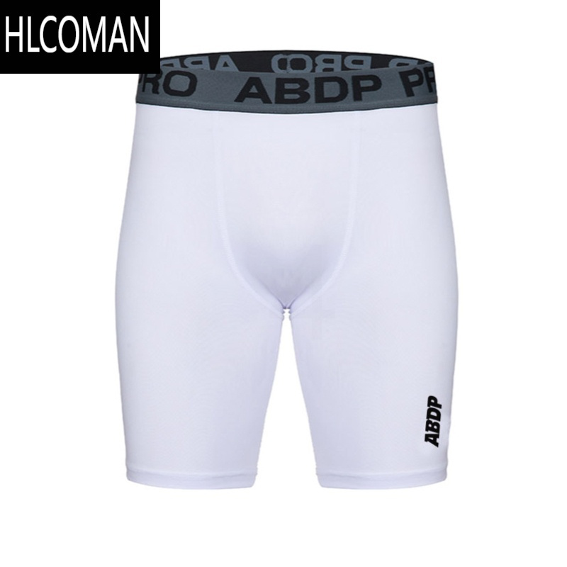 HLCOMAN 23SS男士紧身短裤篮球训练健身骑行打底裤高弹压缩透气PRO