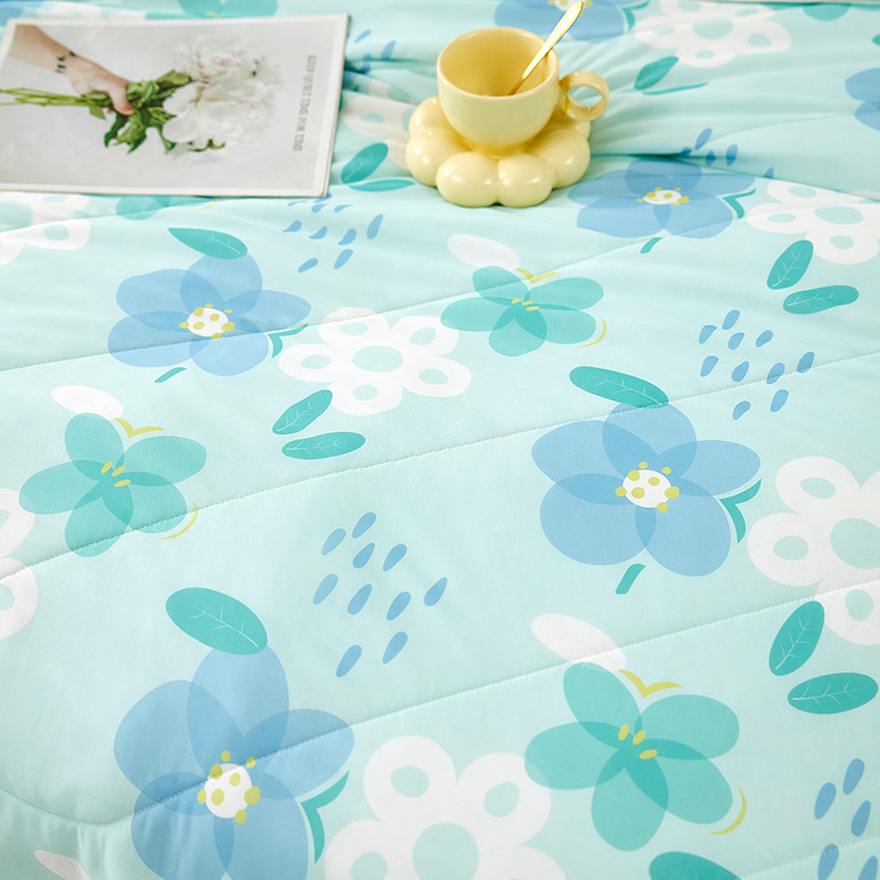 唐纳家纺 超柔凉感丝夏被-清韵 180*200CM- TN-SQ25020高清大图