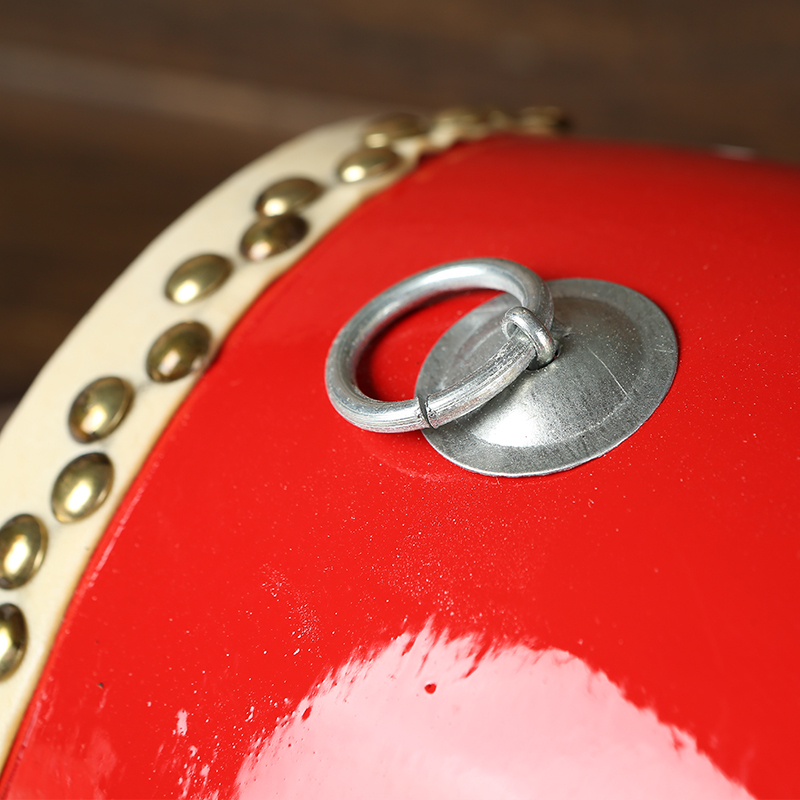 12cm胶木腰鼓腰鼓成人牛皮儿童幼儿园12cm14公分15厘米安塞小腰鼓玩具