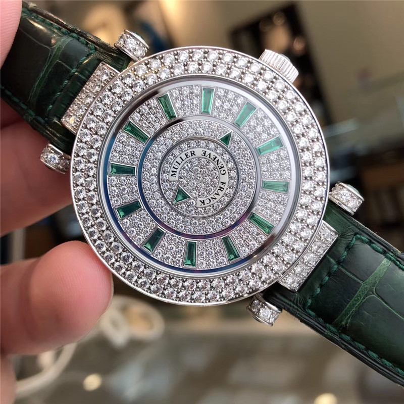 二手95新】法穆兰FM 手表女神秘时间系列18K