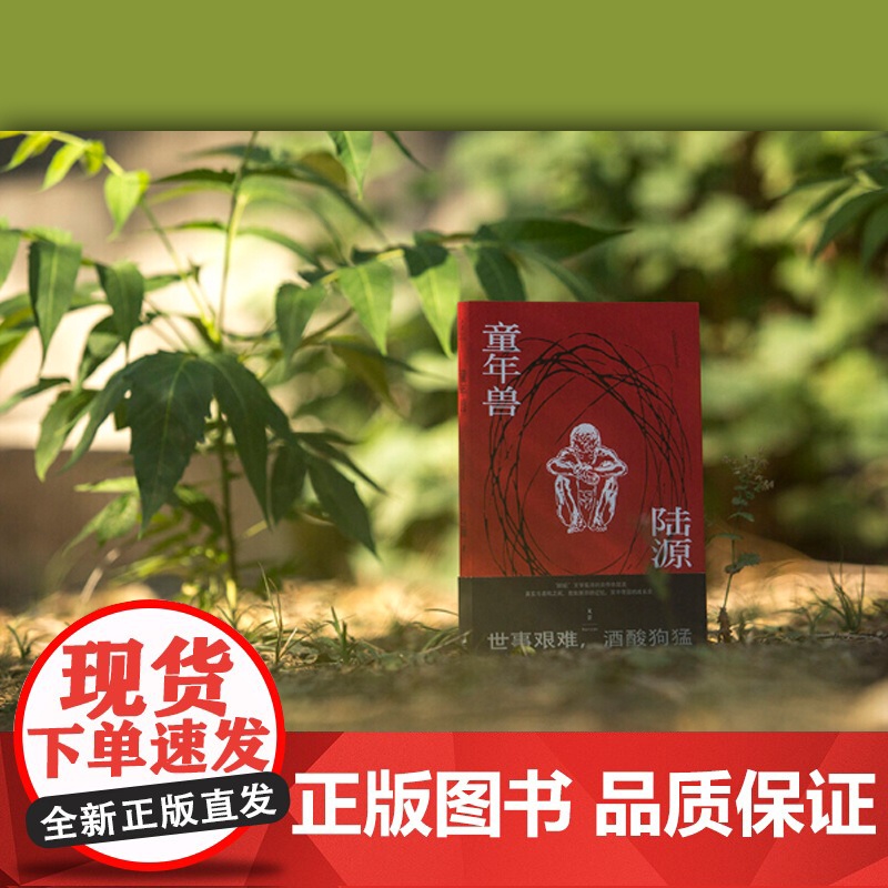 童年兽 陆源 文学小说 另著/祖先的爱情 中国当代小说 80后文学 围棋 自传体叙述 上海人民出版社高清大图