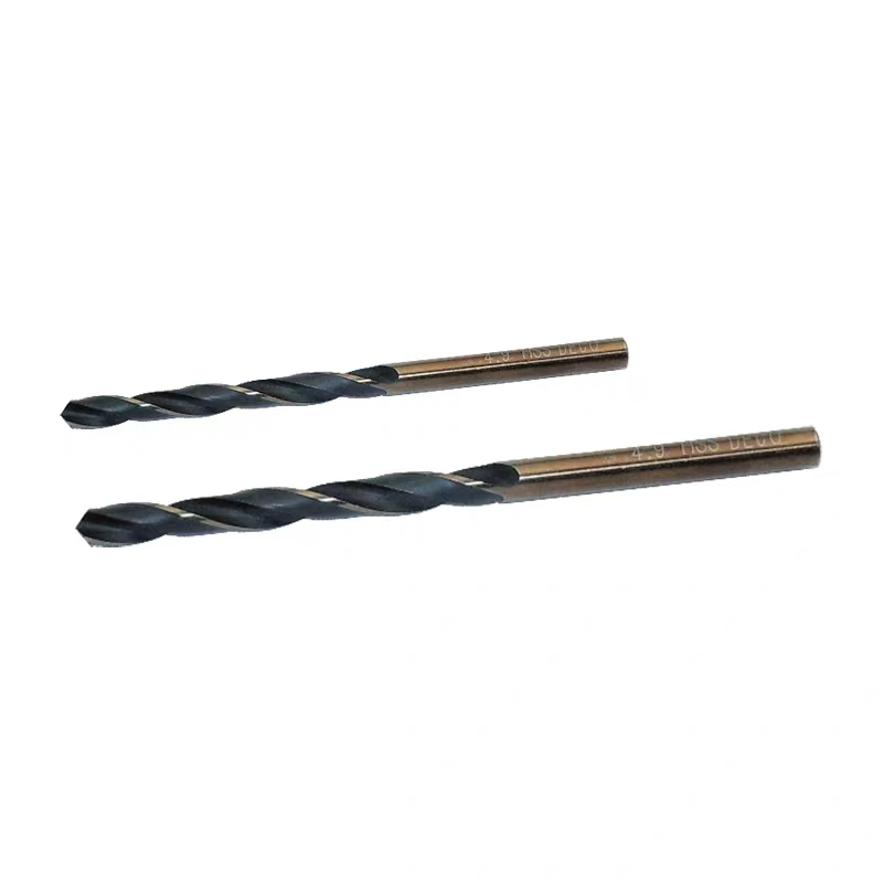 波斯 直柄麻花钻头7.5mm 10支套装不锈钢金属专用高速钢电钻打孔钻头