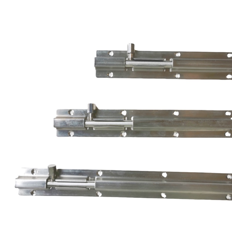 梦涵杰 加厚明装卫生间锁扣搭扣门插门销 不锈钢插销 不锈钢(中方) 只高清大图