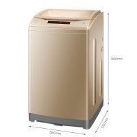 海尔（Haier） 10公斤幂动力波轮洗衣机全自动家用大容量智能洗衣机下排水筒自洁防缠绕脱水甩干 B10018F31