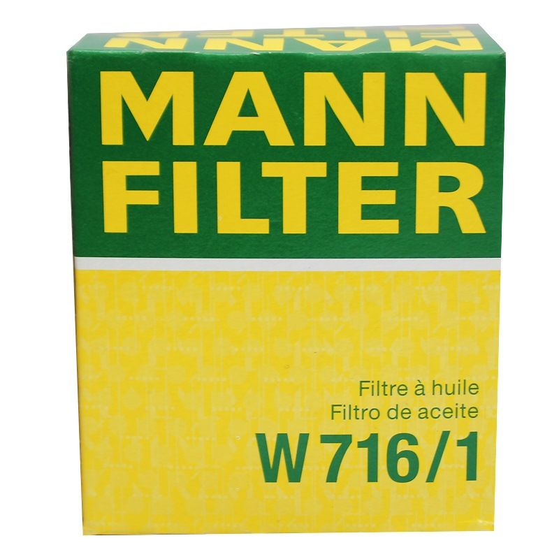曼牌(MANN)机油滤清器W716/1(标致408/308S/508/308/2008/雪铁龙C5/C4L世嘉C3-XR