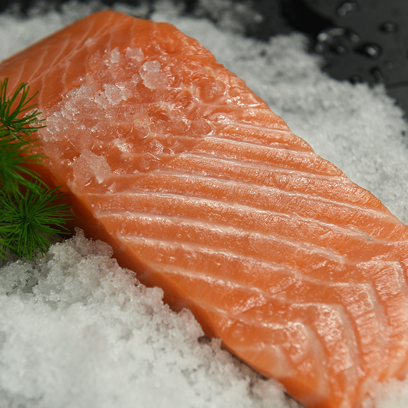 聚福鲜冷冻智利三文鱼刺身中段 大西洋鲑 带皮500g 生鱼片宝宝辅食报价 参数 图片 视频 怎么样 问答 苏宁易购