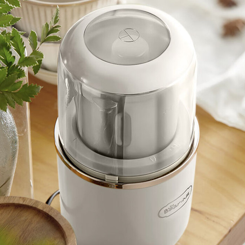小熊磨豆机350ml立体精钢刀片双盖密封降噪MDJ-D02H1高清大图