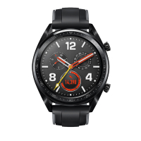华为(HUAWEI) 智能手表 WATCH GT 运动款 黑色 实时心率监测 睡眠监测 健康管理 移动支付 强劲续航 运动智能手表