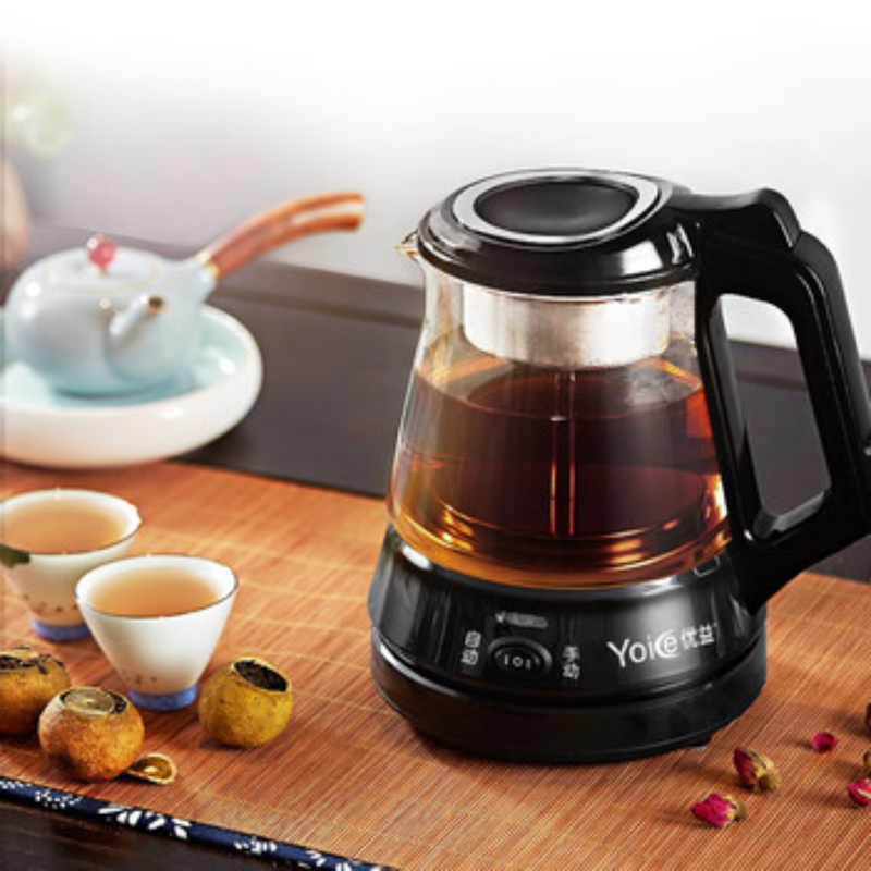 优益(Yoice)煮茶器养生壶萃取玻璃壶电水壶蒸汽全自动泡茶壶高清大图