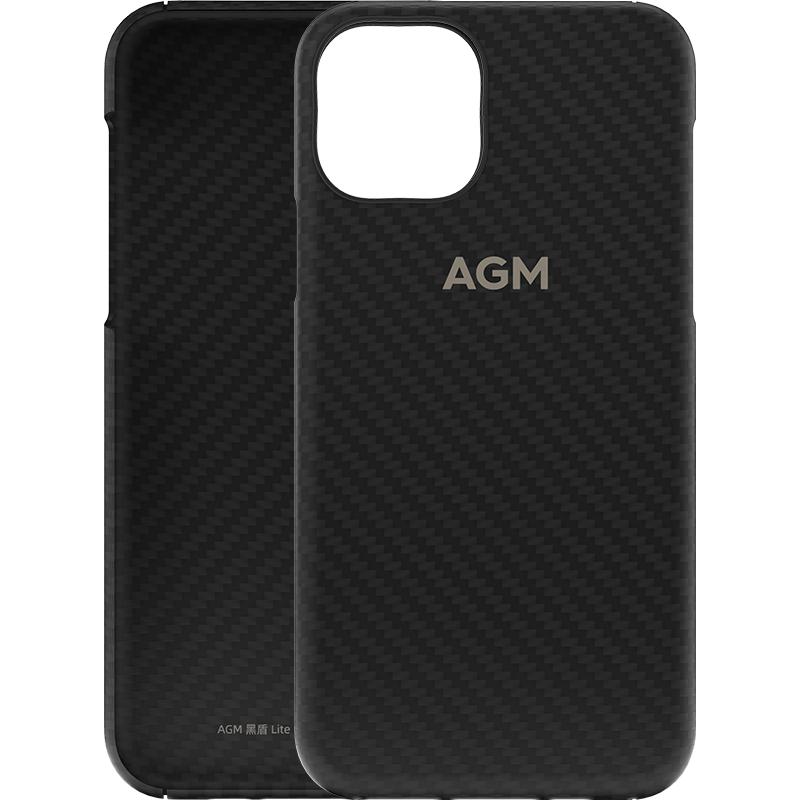 AGM黑盾lite凯夫拉苹果iphone 11 pro/promax手机壳超轻薄保护壳