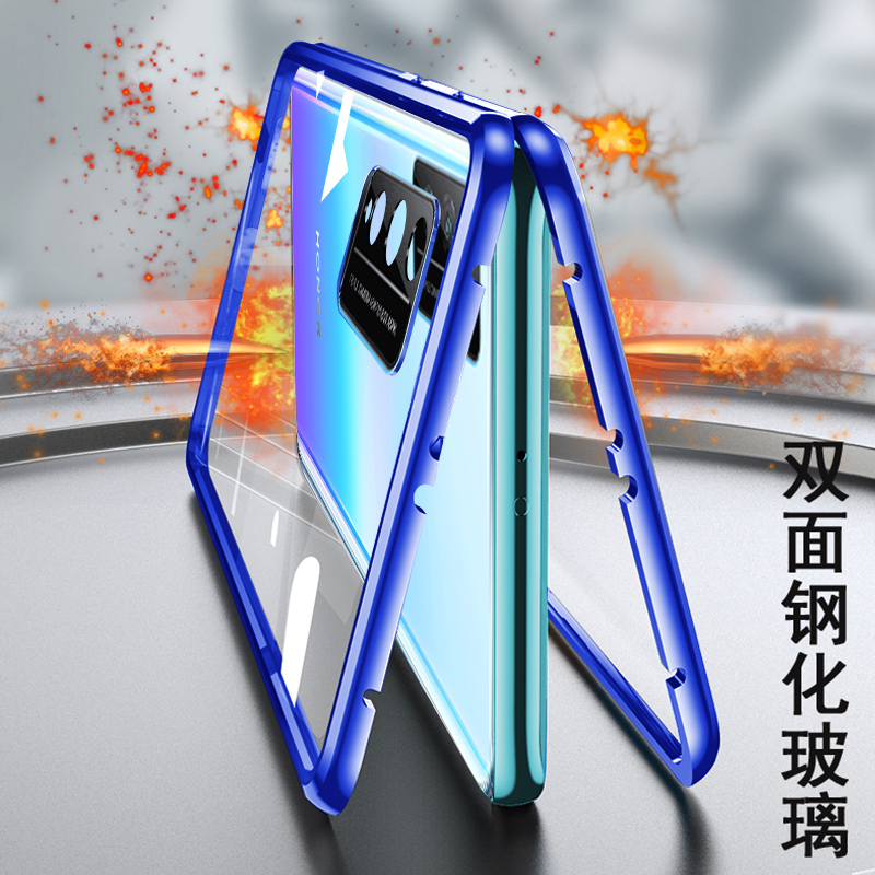 圣幻 荣耀play4tpro手机壳paly4pro保护套play4t防摔全包保护镜头双面玻璃女款por透明男硬金属创意高清大图
