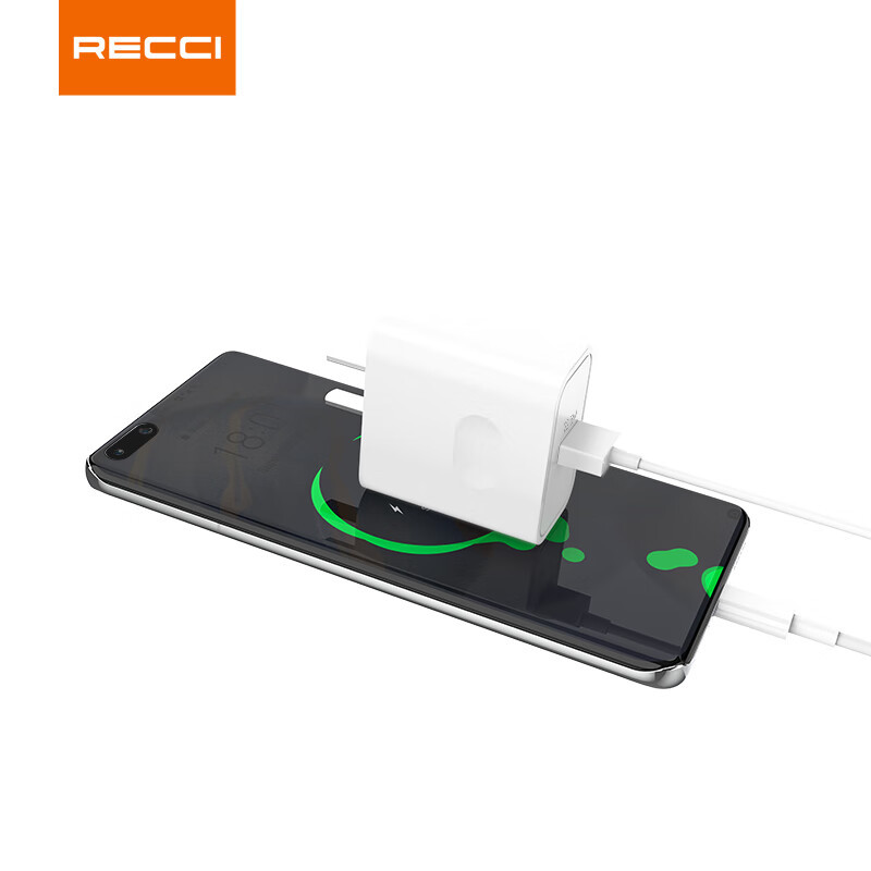 锐思(Recci)充头插头USB口充电器22.5W 超级快充 RCT-P33C高清大图