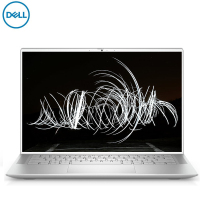 新款笔记本电脑 戴尔 DELL 灵越 7400 商用家用办公 14.5英寸 独显 斩蓝屏 背光键盘 白金银 (i5-1135G7 8GB 512GB 2GB 独显)