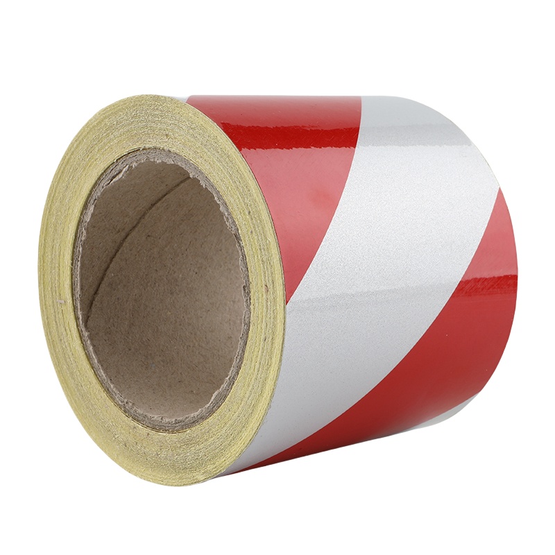途务 反光警示胶带 红白宽10cm*25m 卷高清大图