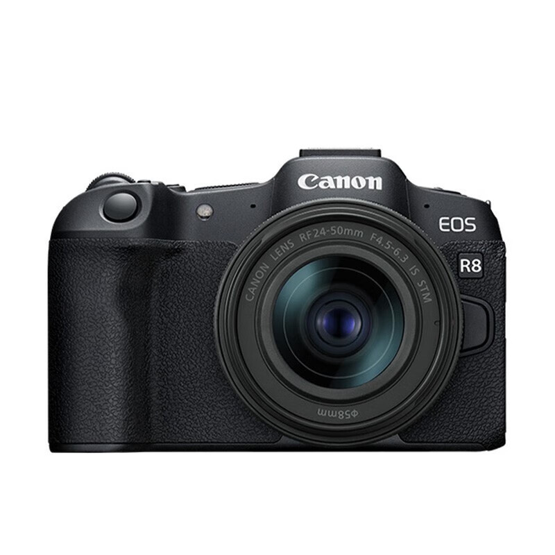 佳能(Canon)EOS R8 r8单机身 全画幅微单相机 佳能r8专微轻型 直播相机 6K超采样 VLOG视频 海外版高清大图