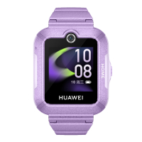 华为/HUAWEI 儿童手表 5 仲夏紫 硅胶表带 智能手表 离线定位 畅连视频通话 微信儿童手表版 快充大电池 绿色守护 防沉迷 上课禁用