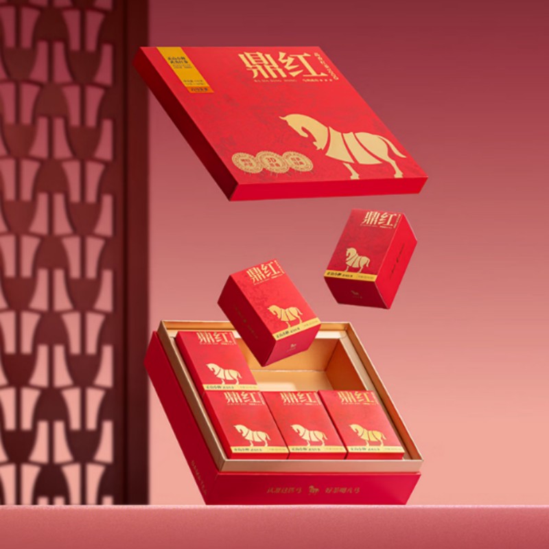 八马茶业[鼎红1000]武夷红茶正山小种茶叶送礼礼盒192g高清大图