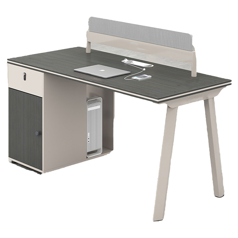 依韵珂单人办公桌140*60*75cm张高清大图