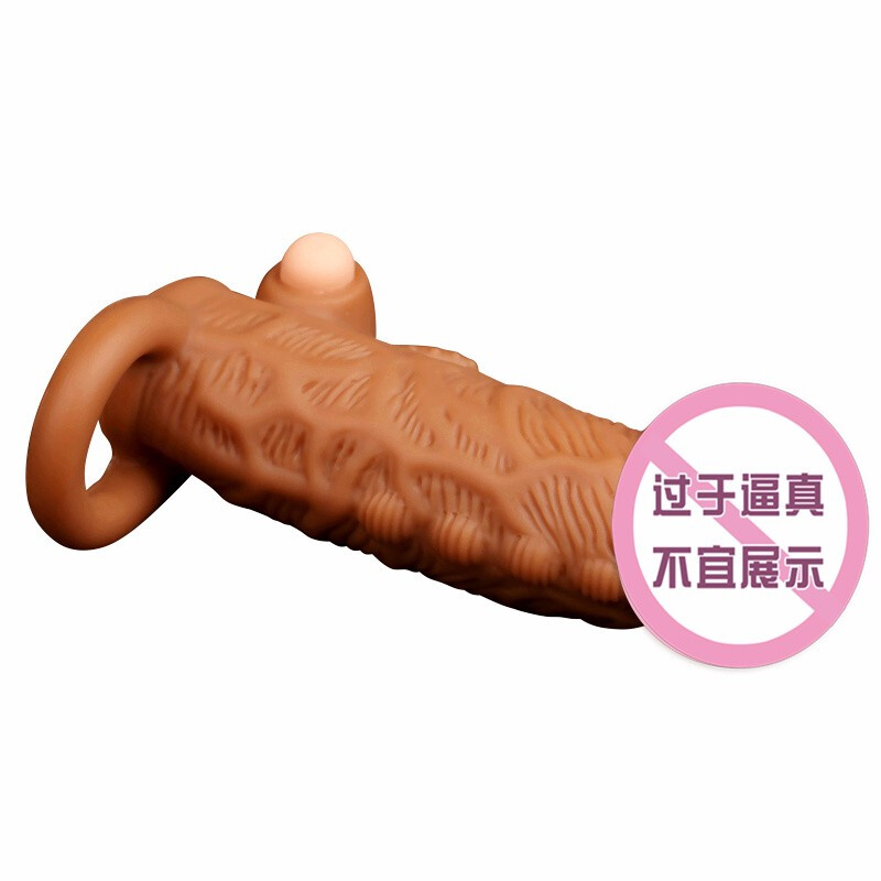 云曼(Yunman) 狼牙套男用茎套加长加粗锁精延时环成人情趣用品液态 L款浮点震动背刺长15赠长3.5赠粗1内径3cm高清大图