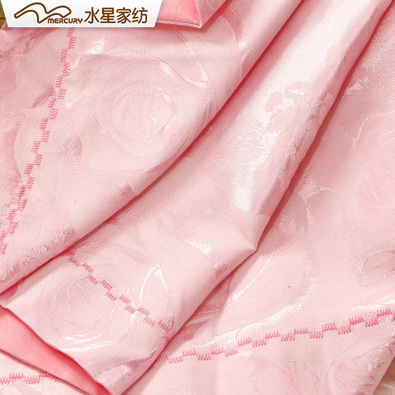 百丽丝家纺欧式提花四件套床上用品结婚被套1.8m床床单被套床品