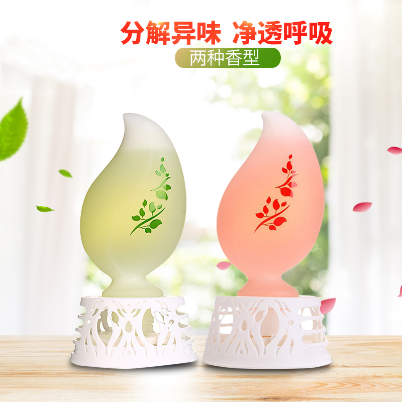 花仙子 缤纷樱花空气清新剂香薰固体清香卧室内卫生间除味神器厕所除臭芳香200ml 单只装高清大图