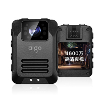 爱国者(aigo) 执法记录仪DSJ-T5 1296P高清红外夜视红蓝爆闪11小时连续录像三防加密内置64Gbd
