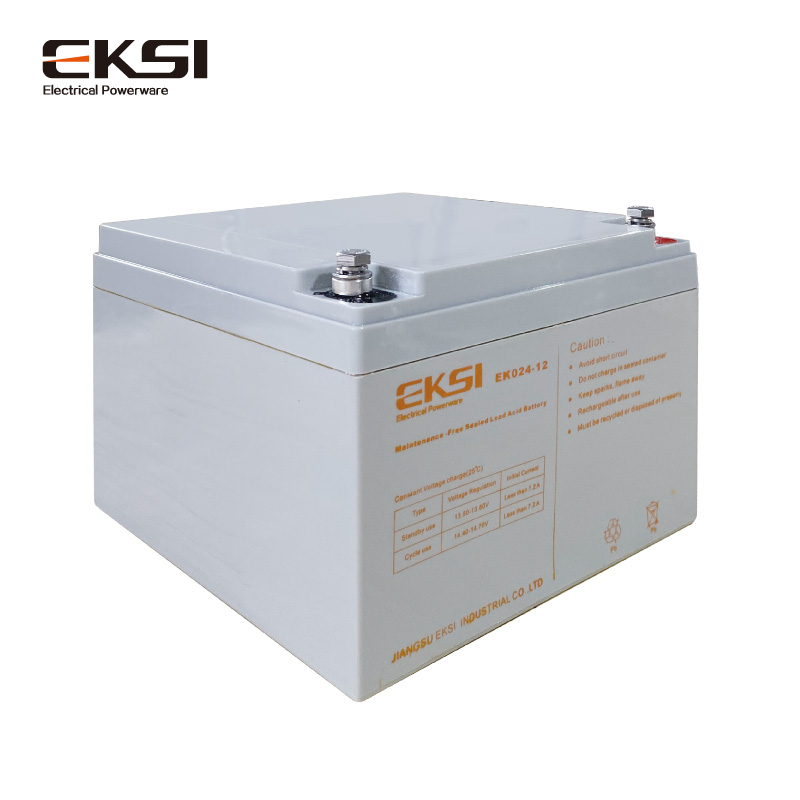 爱克赛(EKSI)ups 蓄电池EK024-12(12V24AH) 全新正品 阀控式铅酸免维护(7-10个工作日发货)高清大图