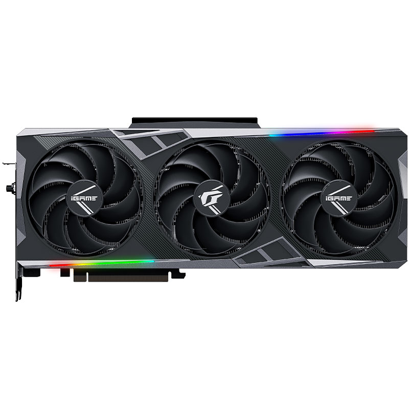 七彩虹iGame GeForce RTX 4070 SUPER Vulcan OC 12GB 台式电脑电竞游戏显卡高清大图