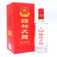 四川剑南春酒厂出品绵竹大曲纯粮经典红盒盒装38度500ml 1瓶装 浓香型