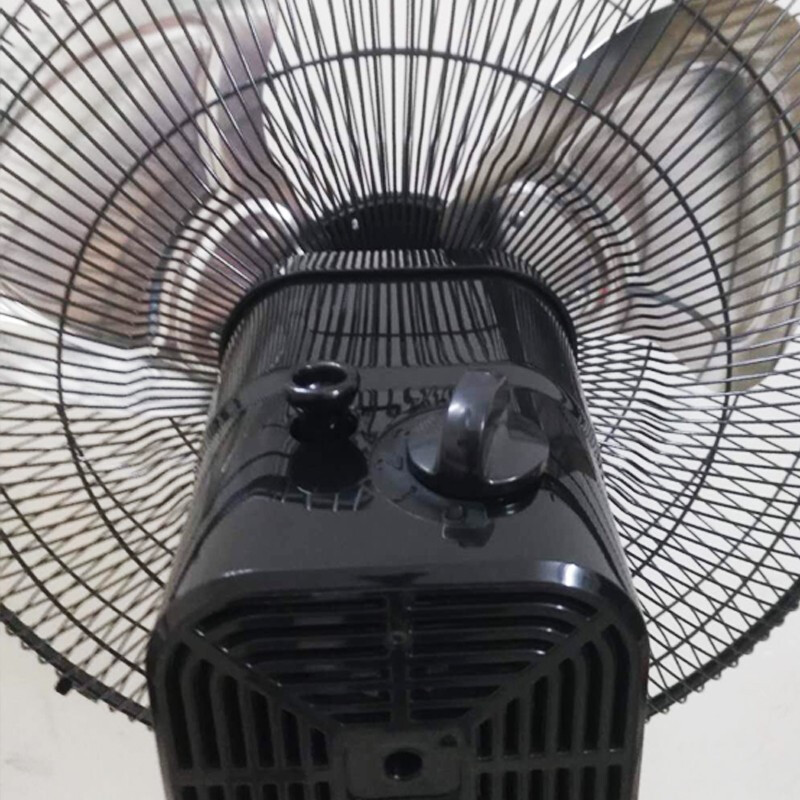 美的(Midea)电风扇落地扇家用摇头三叶风扇 FES45-18D