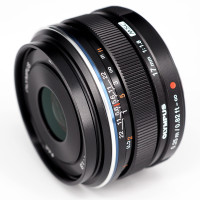 奥林巴斯(OLYMPUS) 17mm f1.8大光圈 广角定焦 人文 风景 微单镜头 黑色奥林巴斯卡口 46mm
