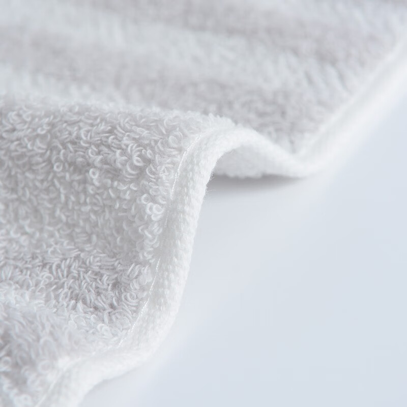 洁丽雅- 新疆棉抗菌浴巾套装礼盒纯棉柔软吸水大号毛浴巾 毛巾*2+浴巾*1 浅灰 W0846+W0640高清大图