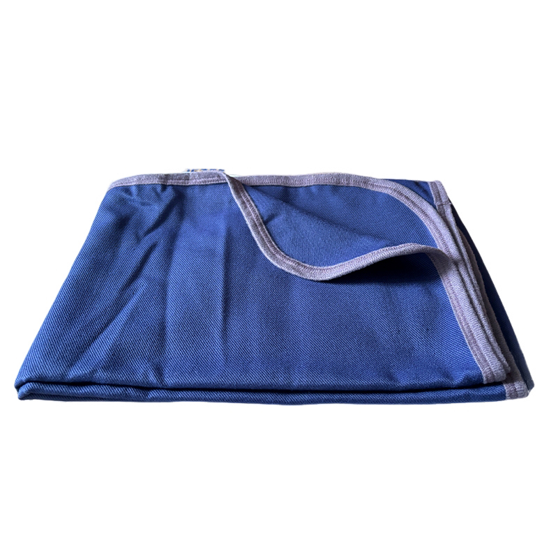 围盛 防寒毯 蓝色 条高清大图