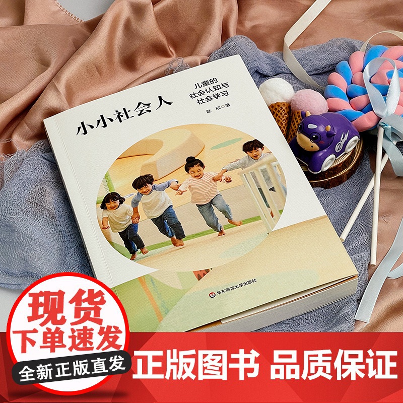 小小社会人 儿童的社会认知与社会学习 赵欣 儿童心理学 华东师范大学出版社高清大图