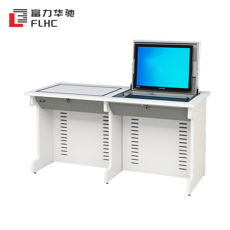 富力华驰 电脑桌 160*60*75cm张高清大图